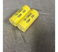 Electronic devices CBB20 Series 156J 15UF 250V Thick Copper Foot Frequency Dividing Infinite Capacitor 10pcs Energy storage elements