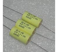 Electronic devices CJE 630v0 47uF 474j 470nf MKP axial Horizontal Polypropylene Film Capacitor 1 Pcs