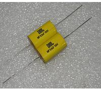 Electronic devices Custom MF 100v 6.8uf 685 Axial Frequency Divided Film Capacitor 1 Pcs Energy storage elements