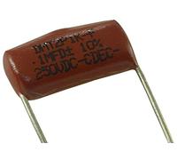 Electronic devices D2P1K-F DC Film Capacitor 200 V177; 10% Film/Foil PET D Series 0.1181;F-6pack