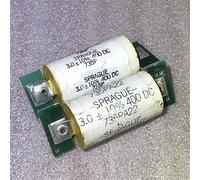 Electronic devices Disassemble 735p 3uf400vdc axial Frequency Division Coupling electrodeless Capacitor 1 Pcs Energy storage elements