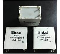 Electronic devices Dismantling Iskra 1000V 5UF Gallbladder High Voltage Filter Electrodeless Capacitor 1 Pcs Energy storage elements