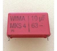 Electronic devices Dismantling MKS4 Series 63V 10UF Pro Frequency Division Electrodeless Film Capacitor 1 Pcs