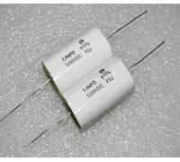 Electronic devices F S J 1200V 1.0UF 1.0MFD Axial Copper Pin IGBT Absorbing Film Capacitor 1 Pcs Energy storage elements