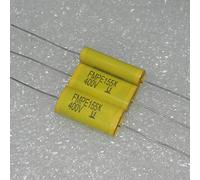 Electronic devices FMPE 400v155k 1.5uf MKT Through axial Polyester Film Capacitor 10pcs Energy storage elements