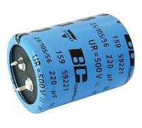 Electronic devices MAL215956121E3 Electrolytic Capacitor 400 V 5000 Hours @ 105176;C 159 PUL-SI Series177; 20% 120181;F-6pack