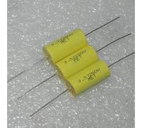 Electronic devices MET 250v3.3uf 335j Axial Through Heart Divider Metallized Polyester Film Capacitor 10pcs Energy storage elements