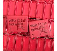 Electronic devices MKP10 Series 2.2UF250V Pro Frequency Division Film Electrodeless Capacitor 1pcs Energy storage elements