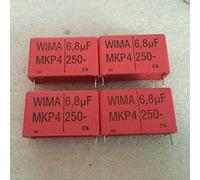 Electronic devices MKP4 is a 250V 6.8UF Pro stepless Frequency Division Film Capacitor 1 Pcs
