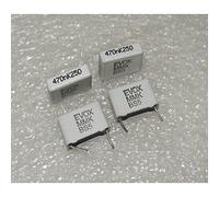 Electronic devices MKT Material 250V0.47UF 474K Copper Foot Coupling Film Capacitor 10pcs Energy storage elements