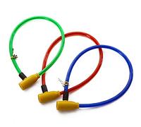 Electronic devices NFEGSIYA Bike Lock Steel Wire Metal Bicycle Safety Lock Universal Bicycle Lock Motorcycle Wire Lock Safety Cable with 2 Key Energy storage elements