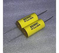 Electronic devices P 250V10UF 106J Thick Copper Foot Frequency Divider Film electrodeless Capacitor 1 Pcs