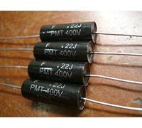 Electronic devices PMT Series 400V 0.22UF 224 Axial Pro Promise Audio Coupling Capacitor 10pcs