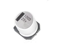 Electronic devices SMD Aluminum electrolytic Capacitor 25V1000UF 12X13.5 1000UF 25V 12 * 13.5mm Original New Energy storage elements (Size : 200PCS)