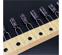 Electronic devices Switch Capacitor kit 10pcs/100pcs 82uF 10V 5x11mm Low Impedance Long Life 10V82uF Aluminum Electrolytic Capacitor capacitors