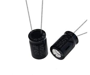 Electronic devices Switch Capacitor kit 250V 1uF 2.2uF 3.3uF 4.7uF 6.8uF 10uF 22uF 33uF 47uF 68uF 100uF 150uF 220uF 330uF 470uF 680uF 2200uF Electrolytic Capacitor capacitors (Size : 2PCS 330UF 250V