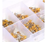 Electronic devices Switch Capacitor kit 500pcs/lot Multilayer Ceramic Capacitor Assortment Kit 10Values*50pcs 0.1uF-10uF 50V Ceramic Capacitors Set Pack capacitors