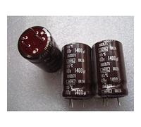 Electronic devices UCC URZA 40V 1400UF Black Diamond red Head electrolytic Capacitor. 1 Pcs Energy storage elements