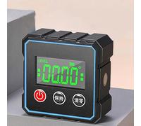 Electronic Digital Angle Finder, 5-Side Strong Magnetic Angle Gauge, Table Saw Miter Protractor, Woodworking Measuring Tool, Level Box for Hangin, Finder Measuring Tool for Woodworking Tablesaw (#B)