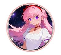 Electronic Digital Badges | 1.85inch HD IPS Animes Fan Electronic Badges | Animes Pin Button With GIF/Videos/Photos Display Bluetoothes-Compatible, Anime/Football Fans/Personal Show