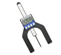 Electronic Digital Depth Gauge LCD Height Calipers 0-80mm | Router Tables and Fence Setup, Plastic Body, Black Finish, DIY Woodworking Bench Use