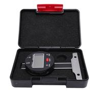 Electronic Digital Depth Gauge, LCD Screen Depth Measuring Tool, 0-30mm Range with USB Ports for Data Transfer, Alloy Steel and Stainless Steel Construction for Pro