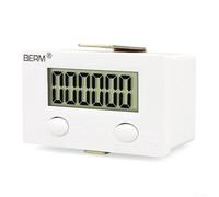 Electronic Digital Display Counter with Magnetic Sensor Switch, 5/6 Digit Punch Counter for Industrial Automation, 1.5V AA Battery Powered, Up to 20Hz(6-BIT Counter+Metal Inductor+Accessories)