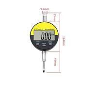 Electronic Digital Indicator Metric/Inch Range 0-12.7/25.4mm Dial Indicators Gauge 0.01mm/0.0005"Precision Tool(0 12.7mm)