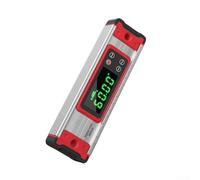 Electronic Digital Level, Angle Gauge, Aluminum Alloy Magnetic Digital Angle Finder With Backlit Display For DIY Project(200mm)