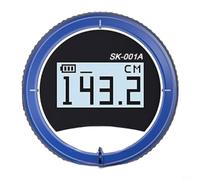 Electronic Digital Measuring Wheel with LCD Display - Precise Measuring Tool for Curves, Straight Lines & Circle Circumference, cm/in/ft, Data Storage with 99 Readings, Compact & Portable