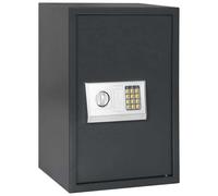 Electronic Digital Safe Dark Grey Steel 40 x 35 x 60 cm Indoor Dual-Access Lock
