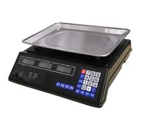 Electronic Digital Scales with Charging Cable, Shop Table Scales - Price Computing Scales,Very Precise Fruit Market Scales for Commercial Shop Retail Price Weighing Fruit up to 40 kg