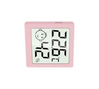 Electronic Digital Thermometers Hygrometer Attachment And ABS Construction Indoor Large Screen Indoor Humidity Meter