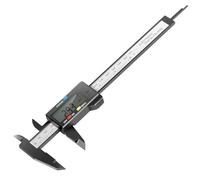 Electronic Digital Vernier Caliper 9inch Wire Rope Calipers with Large LCD Screen with Inch/Metric Conversions 150mm High-Precision Multi-Functional Measurement Electronic Measuring Tool (B)