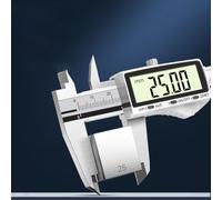 Electronic Digital Vernier Caliper, Digital Vernier Caliper Rechargeable Electronic Measuring Tool With High Resolution Display For Precision Measurement Jewelry(300MM)