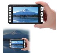 Electronic Digital Video Magnifier Portable Reading Aid with 800x480 Resolution and Foldable Stand - 26 Color Modes for Visually Impaired and Low Vision