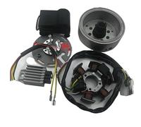 Electronic Distributor Fit For Rieju Fit For Yamaha DT AM6 12V Flywheel CDI Rectifier Ignition Coils Set Car Petrol Distributors(94 mm flywheel set)