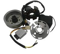 Electronic Distributor Fit For Rieju Fit For Yamaha DT AM6 12V Flywheel CDI Rectifier Ignition Coils Set Car Petrol Distributors(90 mm flywheel set)