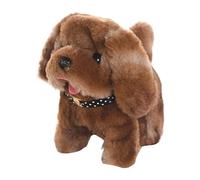 Electronic Dog, Robot Dog, Realistic Motion Animal Doll, Repeats Sounds and Walks for Kids Boys Girls Indoor Outdoor Pet Toy, 3.94 x 6.69 x 5.51 Inches, Plush Material, 1 Piece