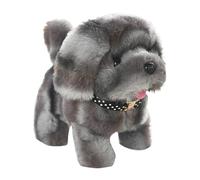 Electronic Dog, Robot Dog, Realistic Motion Animal Doll, Repeats Sounds and Walks for Kids Boys Girls Indoor Outdoor Pet Toy, 3.94 x 6.69 x 5.51 Inches, Plush Material, 1 Piece
