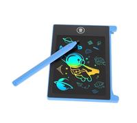 Electronic Doodle Board, Erasable 4.4in Reusable Small LCD Writing Tablet Eye for Drawing (Blue)