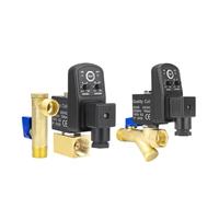 Electronic Drain Valve Opt-A Split Type B Connected Air Storage Tank Solenoid Compressor Timed Automatic Switch(Opt-A DC24V)
