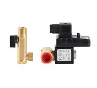 Electronic Drain Valve with Timer Tank Drainage Electric Solenoid Valve for Air Compressor Split Type (DC24V)
