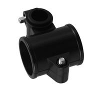 Electronic Drum Clamp 19mm X 38mm Cross Connector Clamp | Black Plastic Bracket, Multi-angle Structure, for Drum Kits and Racks, Stable Support, Quick Assembly