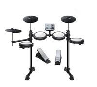 Electronic Drum Kit Portable and Foldable, All-Mesh with 4 Drums, 3 Cymbals, 165 Timbres, 30 Songs for Beginners and Professionals