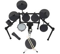 Electronic Drum Portable Professional Performance Mesh Drum Jazz Drum Professional electronic drums(3 Cymbals)