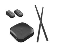 Electronic Drum Set, Portable Smart Air Drum Set 3D Motion Sensing, Virtual Pocket Drum with 2 Drumsticks for Beginners Adults Kids