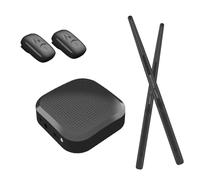 Electronic Drum Set,Portable Virtual Drum Set with 3D Motion Sensing,Virtual Pocket Drum with 2 Air Drum Sticks & Pedals & Bluetooth Adapter for Kids Adults Beginners