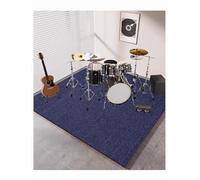 Electronic Drum Shockproof Mats Soundproof Rug Absorbent Entrance Piano Pads with Non-Slip Rubber Non Slip Kitchen Mat(Blue,60x80cm/23.6x31.5in)
