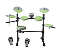 Electronic Drums 5 Drums 3 Cymbals Digital Electronic Drum Set Professional Foot Kick Double Drum Pedal Pad For Adult Students (Color : D)